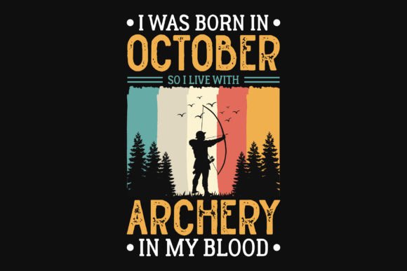 Archery Vintage Graphics for T-Shirt Designs