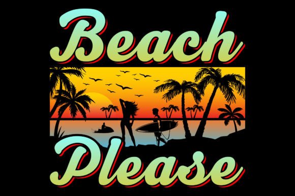 Beach Please Summer Sublimation Graphic Review