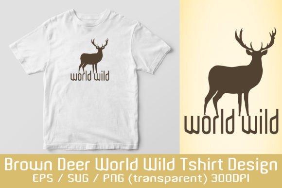 Deer Graphic Sublimation T Shirt Design Review