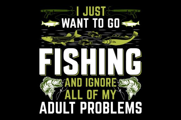 Fishing T-Shirt Graphic for Local Branding