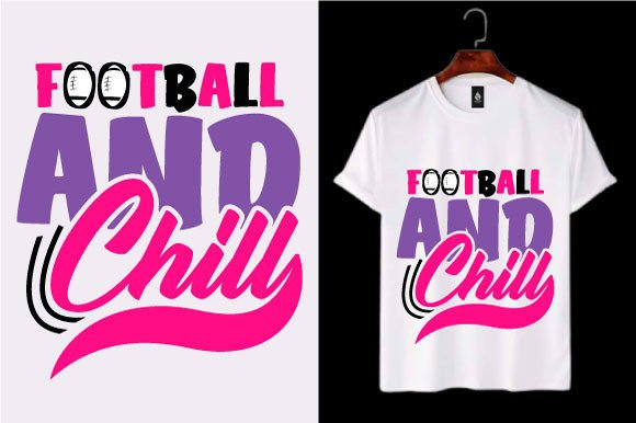 Football Quote T-Shirt Design Graphic Review