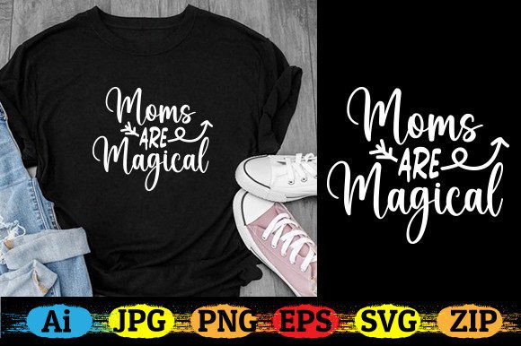 Mother's Day T-Shirt Design Graphic Review