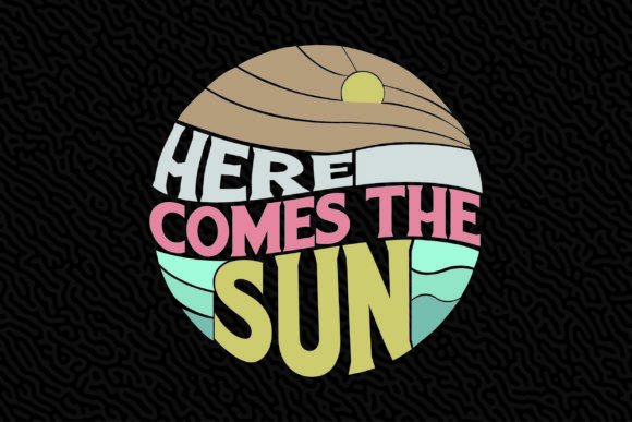 Summer Groovy Style Graphic for T-Shirt Designs