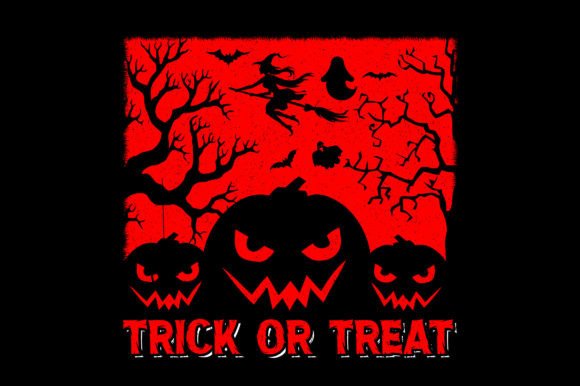 Trick or Treat Halloween T-Shirt Graphic Review