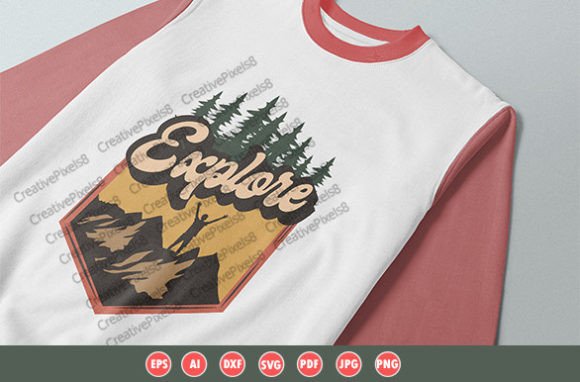 Vintage Hiking T-Shirt Graphic Review
