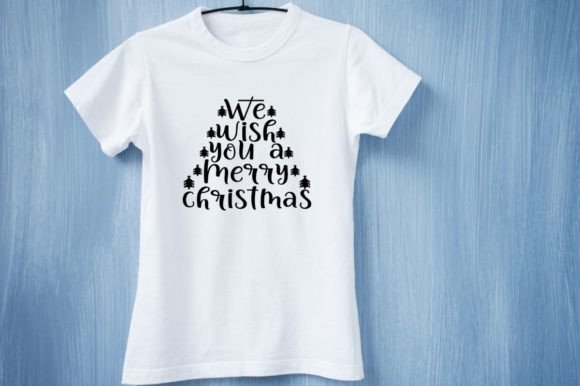We Wish Christmas Graphics & T-Shirt Designs